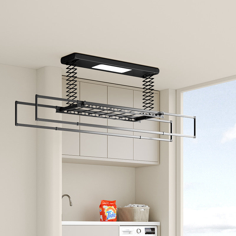Electric clothes drying rack (with lighting / air-dry / heat-dry functions)