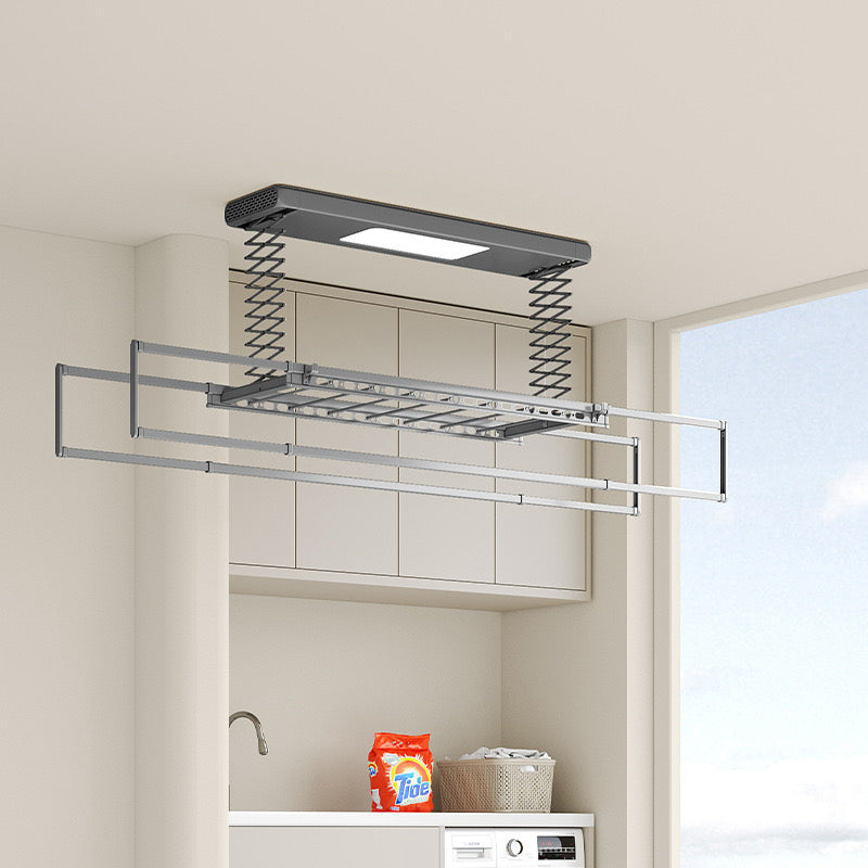 Electric clothes drying rack (with lighting / air-dry / heat-dry functions)