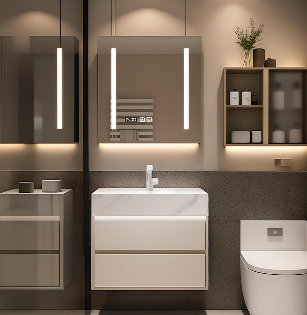 Bathroom mirror cabinet