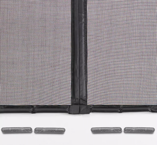 Invisible insect screen